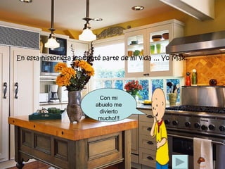 Con mi abuelo me divierto mucho!!! En esta historieta les conté parte de mi vida … Yo Max.