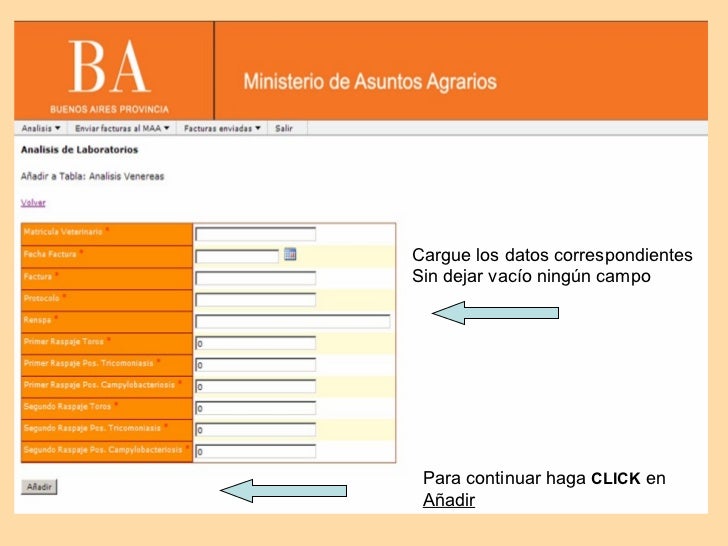 Presentación laboratorios