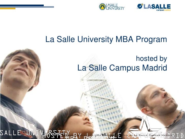 La Salle Mba Application presentaci 243 n mba philadelphia la salle igs madrid sep10 La Salle Mba Application presentaci 243 n mba philadelphia la salle igs madrid sep10
