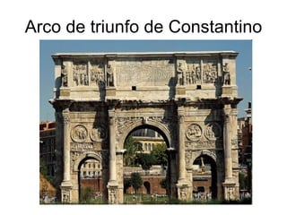 Arco de triunfo de Constantino 