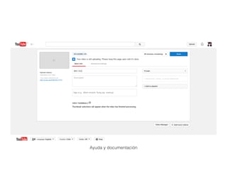 Ayuda y documentación
 