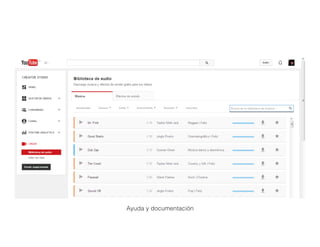 Ayuda y documentación
 