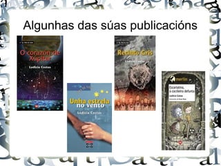 Algunhas das súas publicacións
 