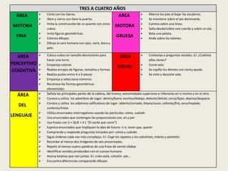 ÁREAS DE DESARROLLO