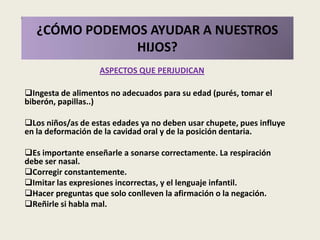 ¿POR QUÉ ES IMPORTANTE LA ESTIMULACIÓN DEL LENGUAJE?PARA EVITAR O PALIARProblemas articulatorios.