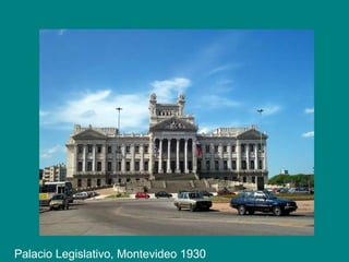 Visión del Palacio Legislativo
Palacio Legislativo, Montevideo 1930
 