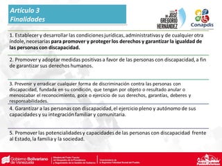 Artículo 3
Finalidades
Artículo 3
Finalidades
 