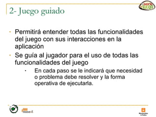 Presentación Juego para el plan ceibal