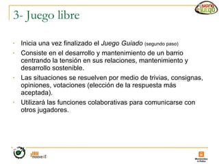 Presentación Juego para el plan ceibal