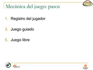 Presentación Juego para el plan ceibal