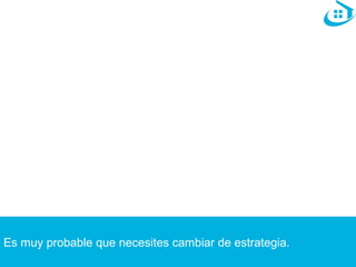 Es muy probable que necesites cambiar de estrategia. 
 
