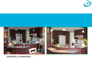 …limpiando y ordenando… 
 