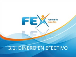 3.1. DINERO EN EFECTIVO

 