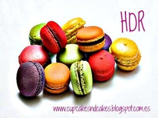 Presentación macarons