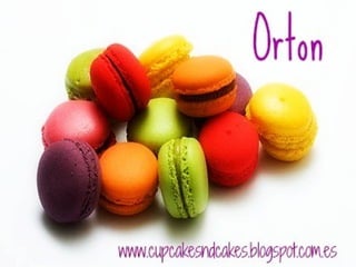 Presentación macarons