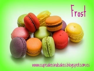 Presentación macarons