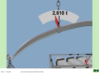Seite 19

04.03.2005

Olivier Kraft, Project Engineer EPB-Machines, Madrid

 