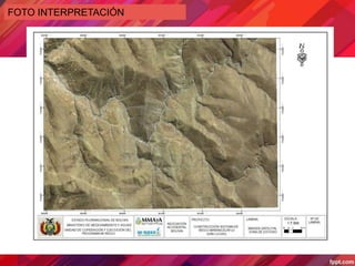FOTO INTERPRETACIÓN
 