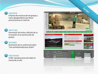 AragonesesClickCONTEXTOEl Gobierno de Aragón desea generar un efecto llamada a todos los aragoneses que residen en el exterior.1OBJETIVOSRealizar una acción de marketing a modo dereclamo para dar a conocer la red social de aragoneses en el exterior.2ACCIONESCreación de un audiovisual que expliqueel proyecto y difusión a través de Facebook y Twitter3RESULTADOS300 aragoneses inscritos en la red social ademásde las felicitaciones por la acción realizada.4