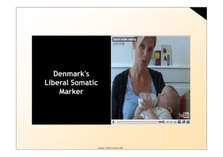 Denmark's
Liberal Somatic
    Marker

    BRAND
    sense
    by Martin Lindstrom




                          Copyright ...