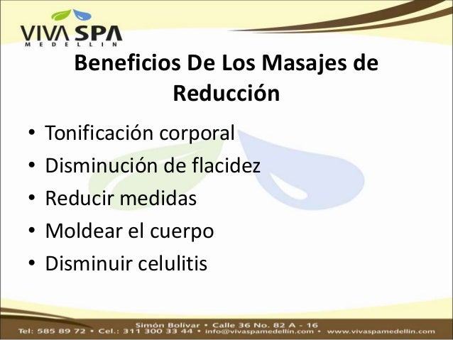 Beneficios De Masajes Reductores 2025