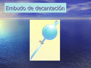 Embudo de decantación
 