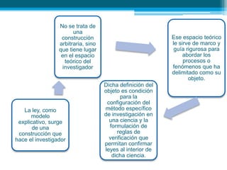 Constructivismo científico vs captación pasiva de esencias