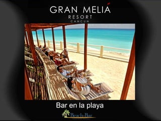 Bar en la playa
 