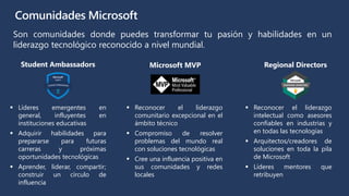 El camino a convertirse en Microsoft MVP | PPTX