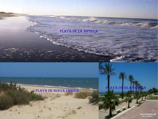 PLAYA DE LA ANTILLA
PLAYA DE NUEVA UMBRIA
PLAYA DE ISLAANTILLA