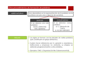 Presentación morfología