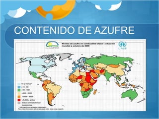 CONTENIDO DE AZUFRE
 