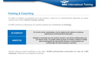 Mrc Training MRC International Training | PDF