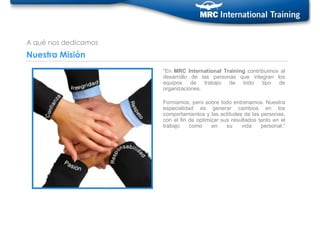 Mrc Training MRC International Training | PDF