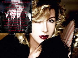 Y los muertos aquí lo pasamos muy bien entre flores de colores y los viernes y tal si en la fosa no hay plan nos vestimos y salimos Para dar una vuelta sin pasar de la puerta eso si que los muertos aquí  es donde tienen que estar y el cielo por mi se puede esperar 