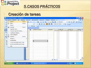  Creación de tareasCreación de tareas
 
