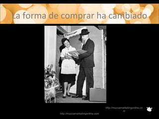 La forma de comprar ha cambiado
http://muccamarketingonline.com
http://muccamarketingonline.co
m
 