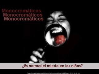 Fotografía: madamepsychosis.Attribution-NonCommercial-NoDerivs 2.0 Generic (CC BY-NC-ND 2.0) 
 