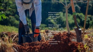 Crucial Partners
- 35 farmers
and landowners
- Trainings on habitat
recovery monitoring
on their land
- Understand
long-te...