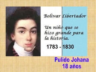 Pulido Johana 18 años 