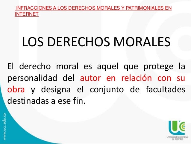 Presentaciónn derechos morales y patrimoniales en