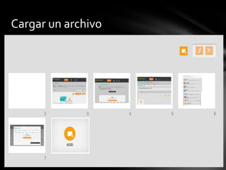 Cargar un archivo
 