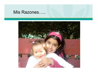 Mis Razones…..
 