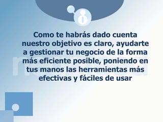 Avisa a tus clientes de tus novedades