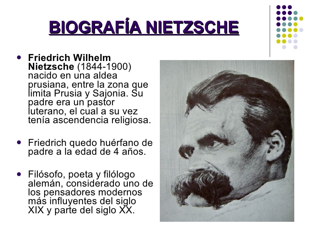 Presentación de Nietzsche Presentación de Nietzsche