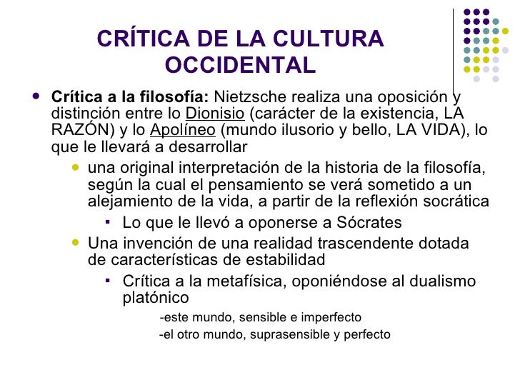Presentación de Nietzsche