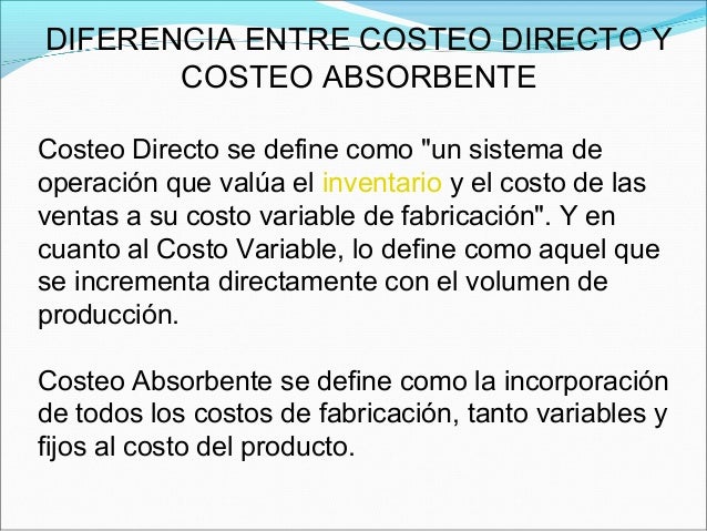 Presentación no. 2 costos