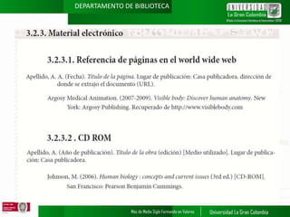 DEPARTAMENTO DE BIBLIOTECA

 