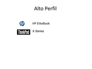 Alto Perfil HP EliteBook X Series 