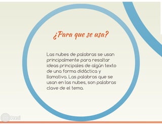 Presentación Nube de Palabras